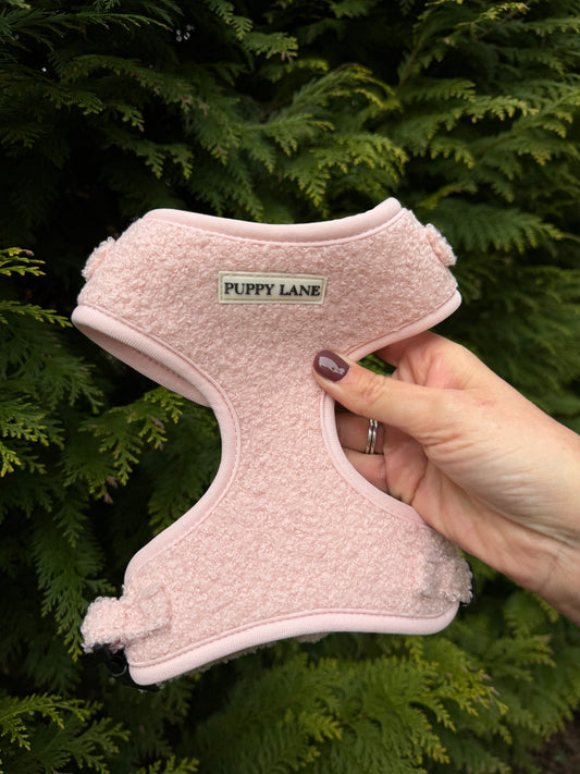 The Teddy Series - Pink Adjustable Harness