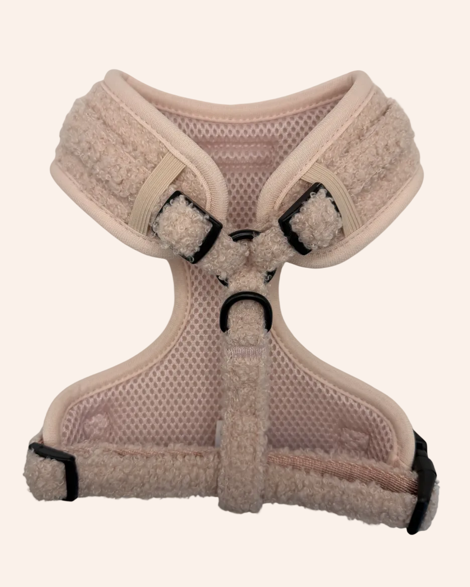 The Teddy Series - Pink Adjustable Harness
