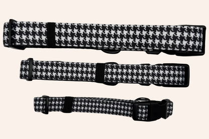 The Houndstooth Collection - Black and White Collar