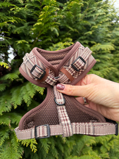 Pup in Plaid - Adjustable Harness