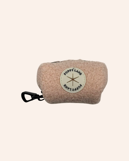 The Teddy Series - Pink Poop Bag Holder