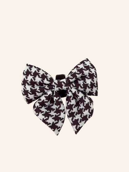 The Houndstooth Collection - Sailor Bow