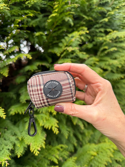 Pup in Plaid - Poop Bag Holder