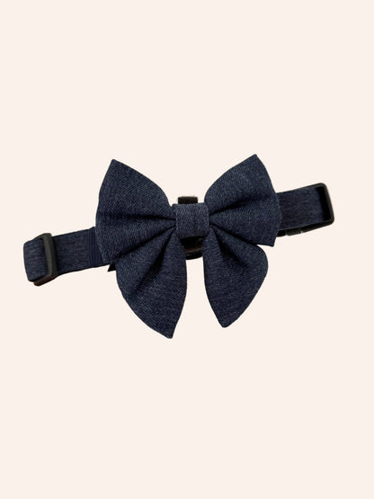 The Denim One - Sailor Bow