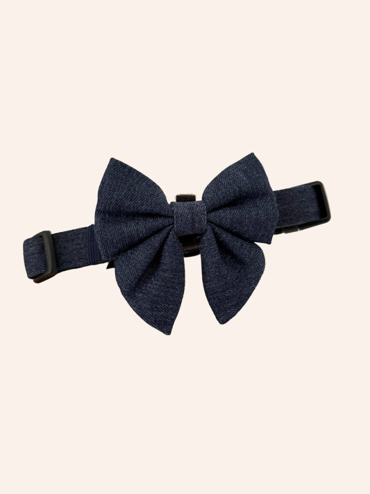 The Denim One - Sailor Bow