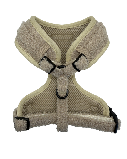 The Teddy Series - Cream Adjustable Harness