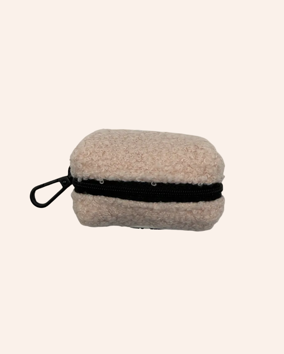 The Teddy Series - Pink Poop Bag Holder