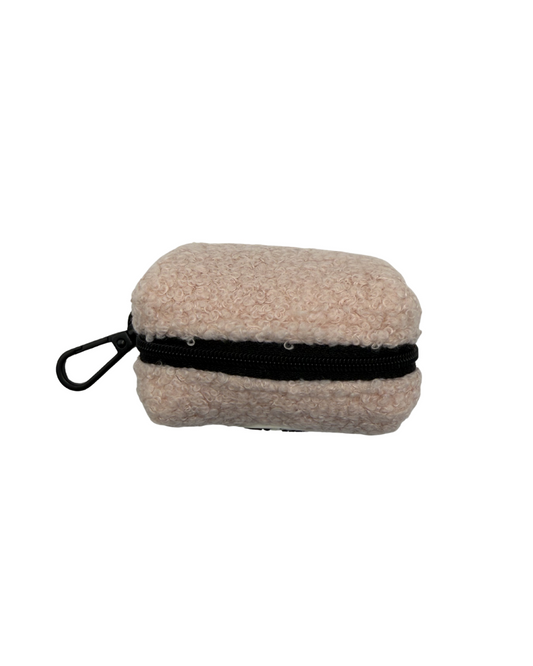 The Teddy Series - Pink Poop Bag Holder