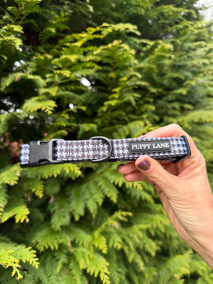 The Houndstooth Collection - Black and White Collar