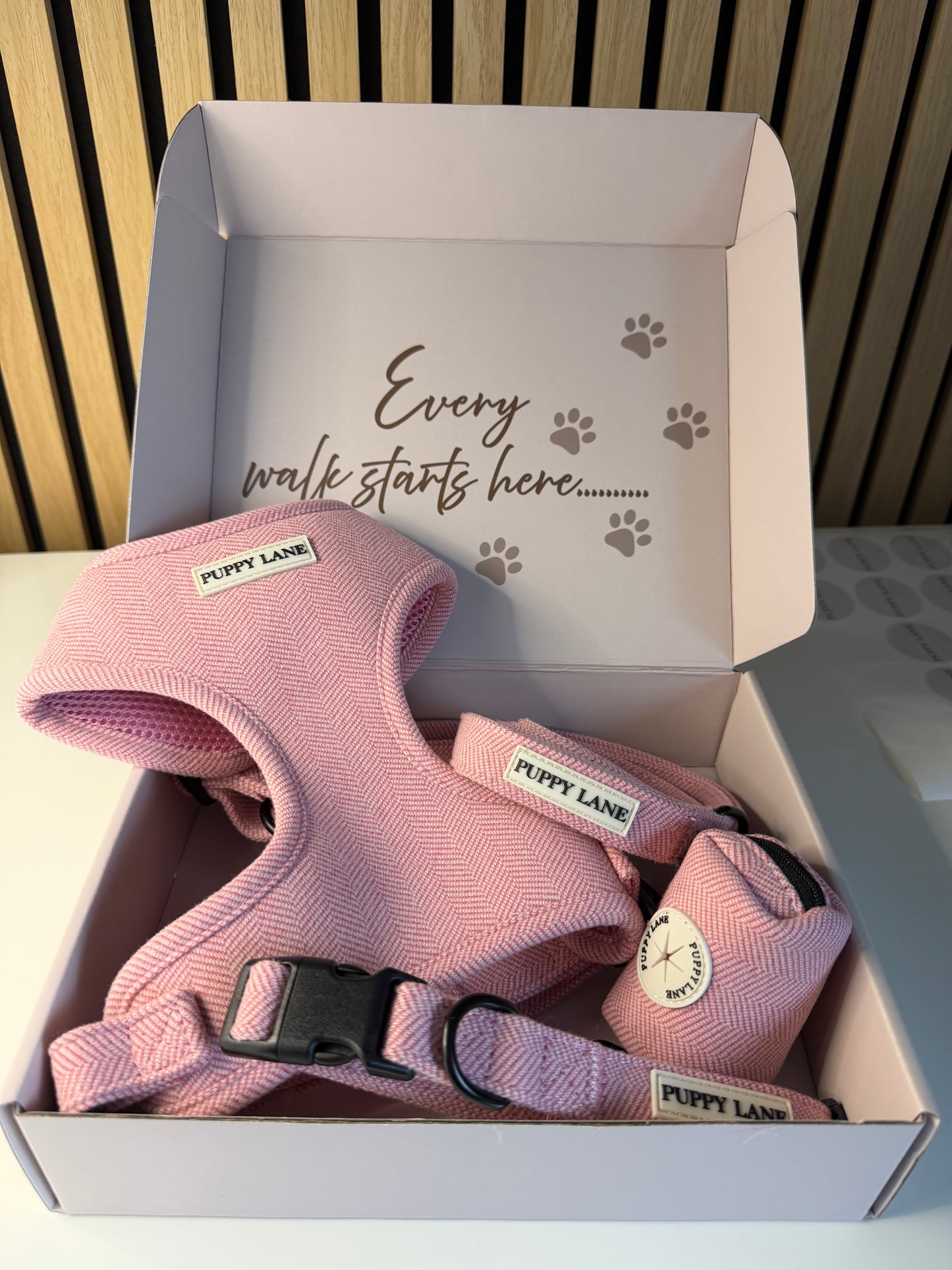 The Herringbone Collection - Baby Pink Bundle