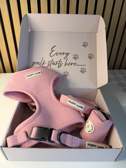 The Herringbone Collection - Baby Pink Bundle