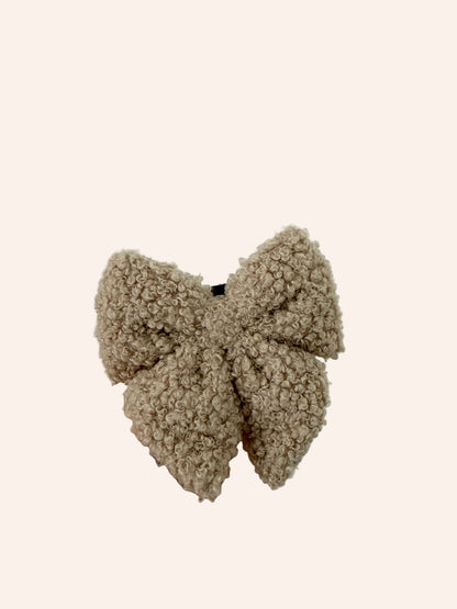 The Teddy Series Cream - Sailor Bow