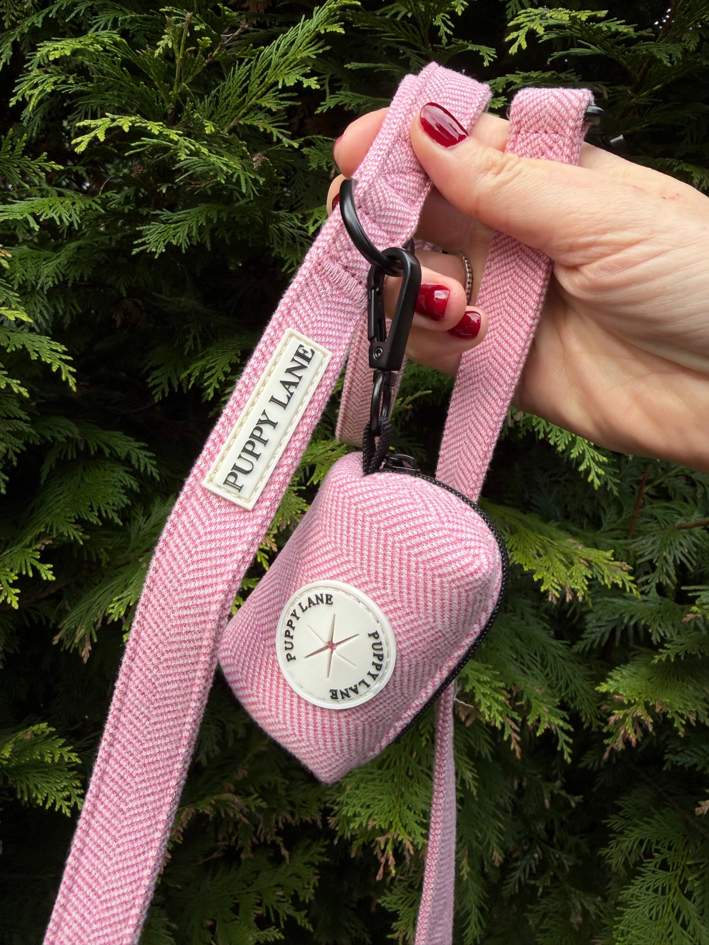 The Herringbone Collection - Baby Pink Lead