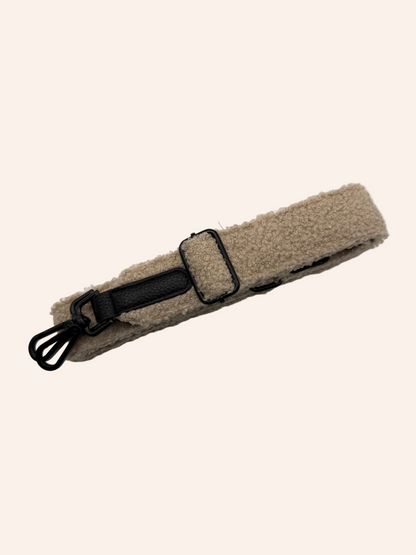 The Teddy Series Cream - Bag Strap