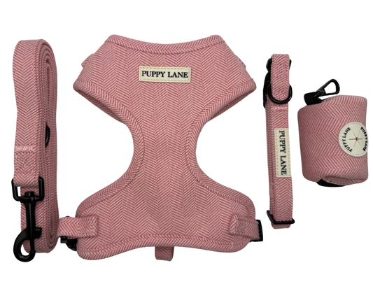 The Herringbone Collection - Baby Pink Bundle